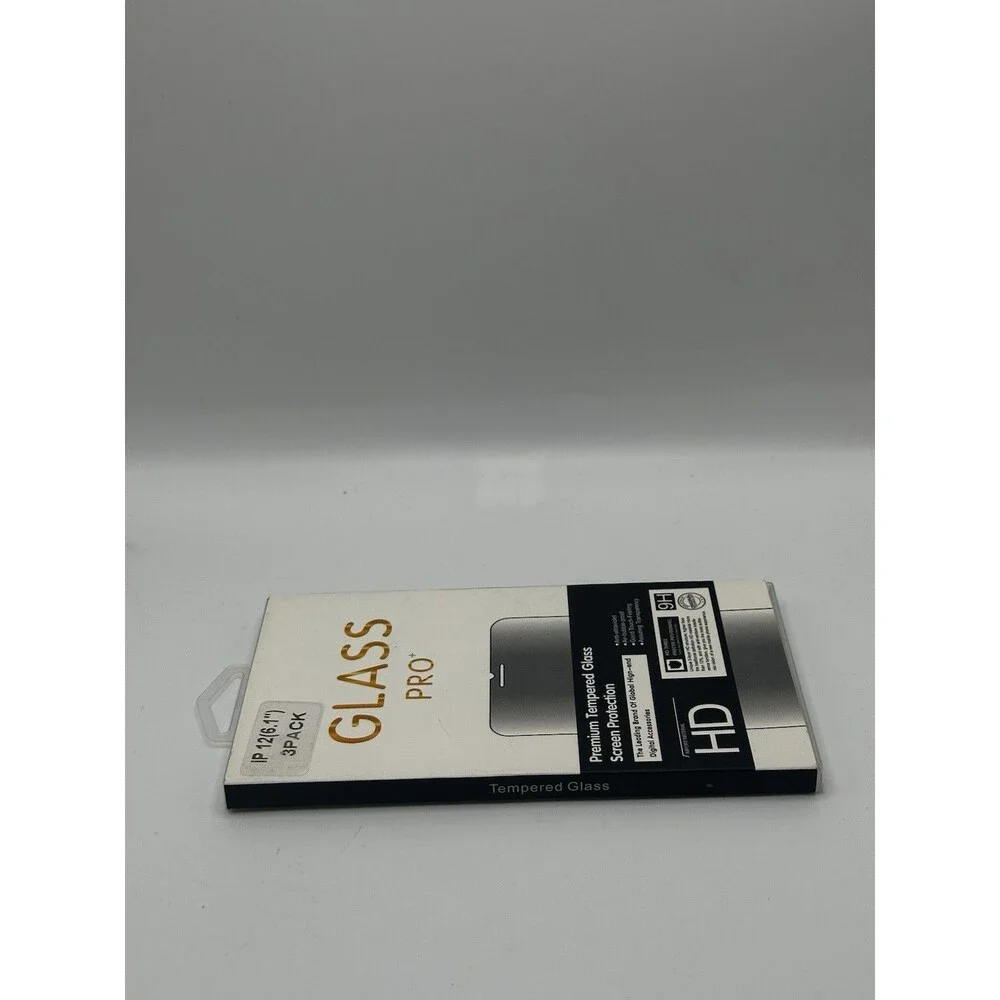 Glass Pro+ 3-Pack Tempered Glass Screen Protector for iPhone 12/12 Pro (6.1